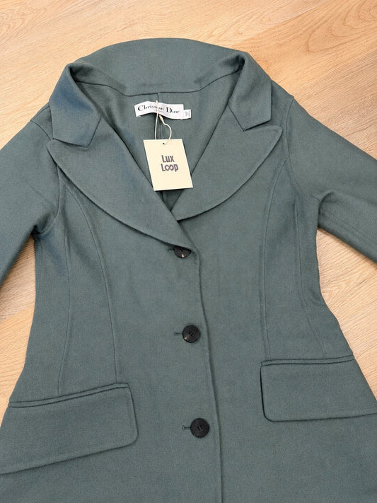 Christian Dior Wool A-Line Coat