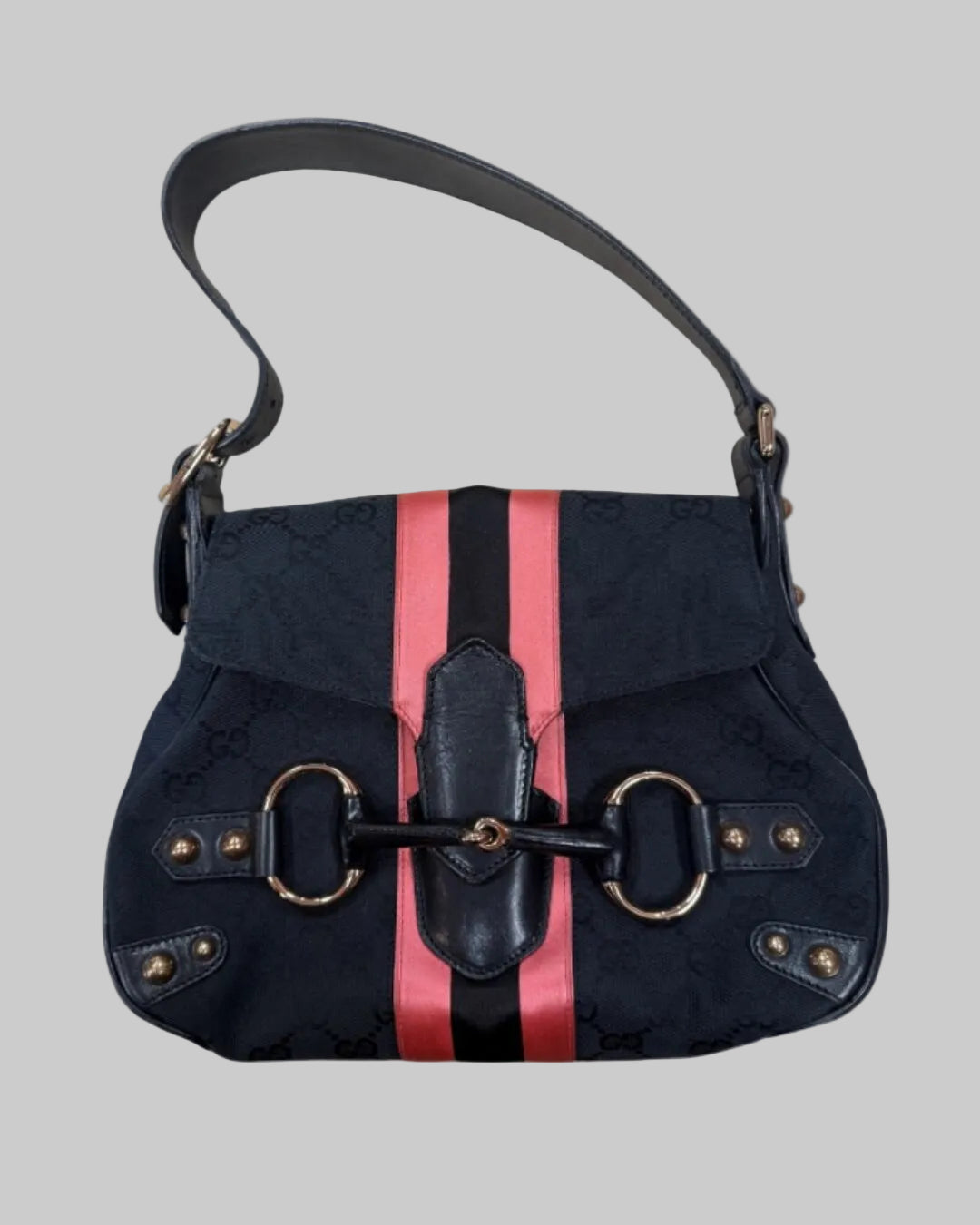 Gucci Horsebit Wave Shoulder Bag
