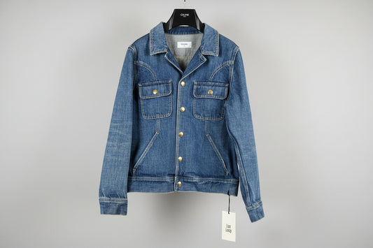 Celine Paris Denim Trucker Jacket