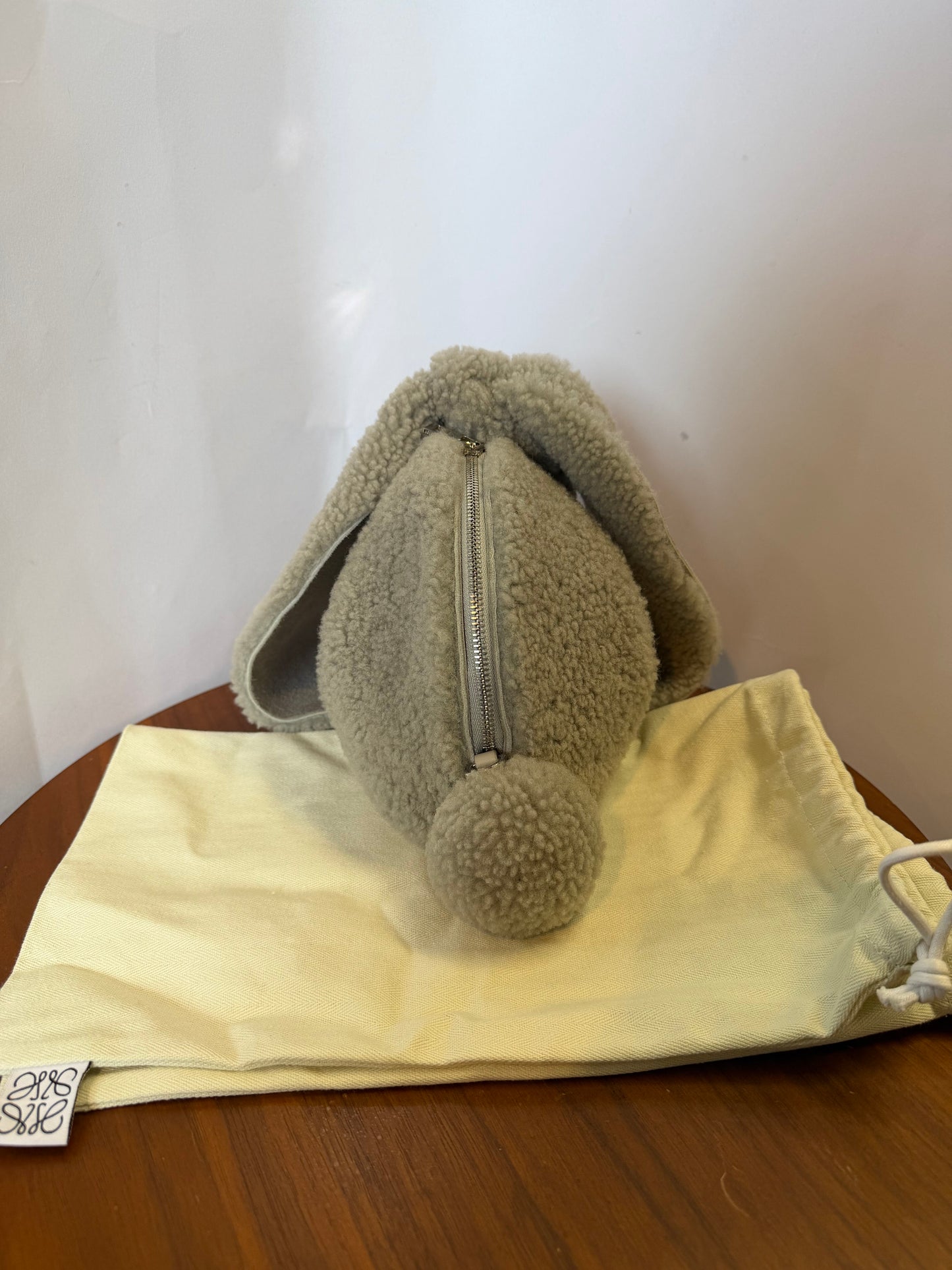 Loewe shearling/bunny bag