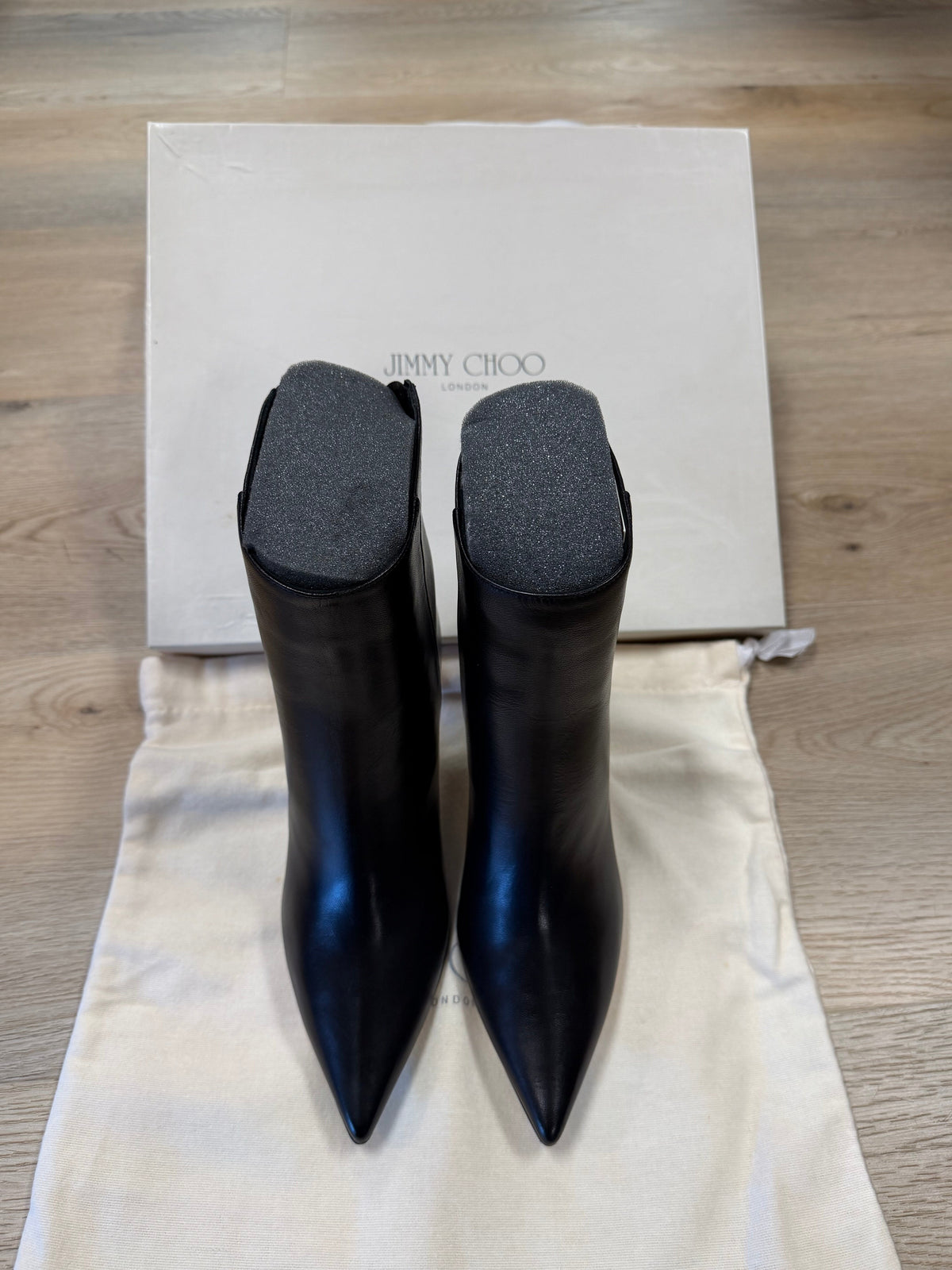 Jimmy Choo Pointed-Toe Ankle Boot