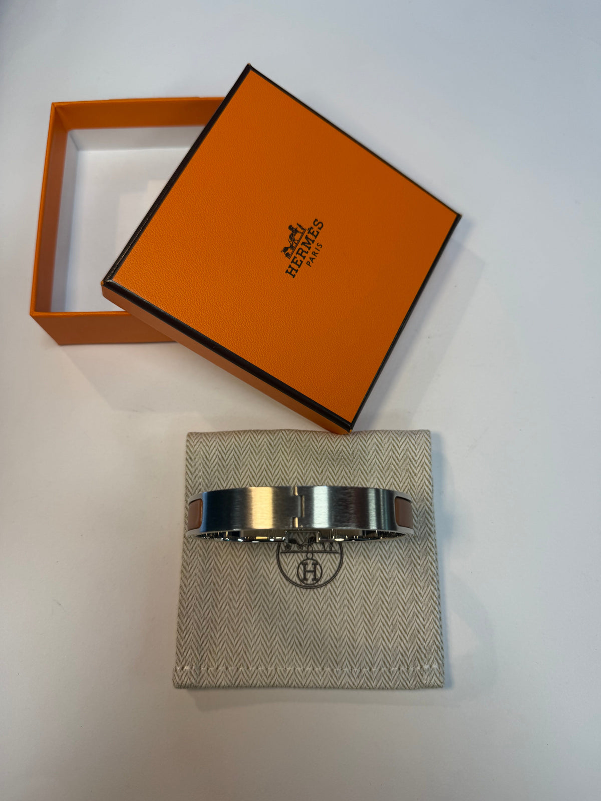Hermes Men's Clic H Bracelet