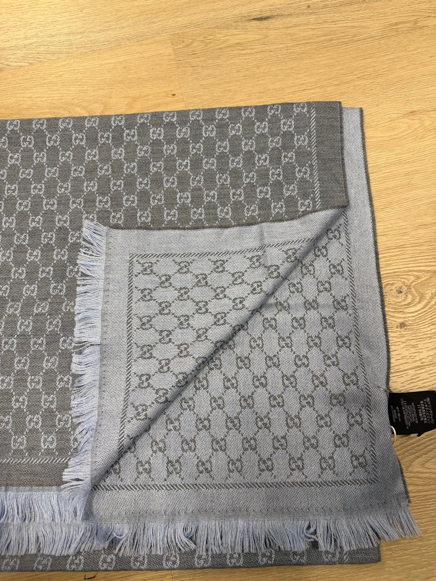 Gucci GG Monogram Jacquard Scarf/Shawl