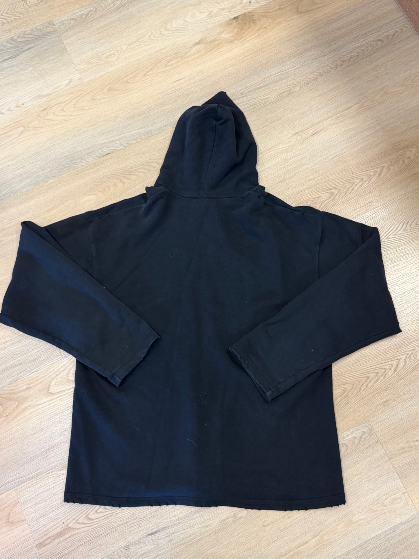 Balenciaga "FREE" Destroyed/Distressed Hoodie