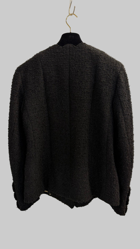 Chanel Black Tweed Jacket
