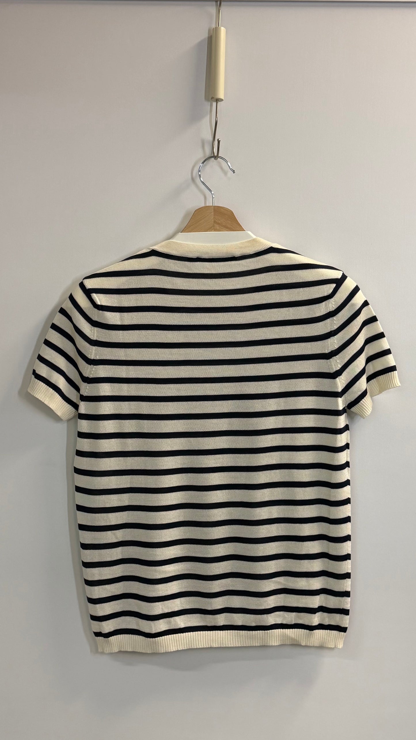 Christian Dior Paris 'J'ADIOR 8' Marinière Striped Knit Top