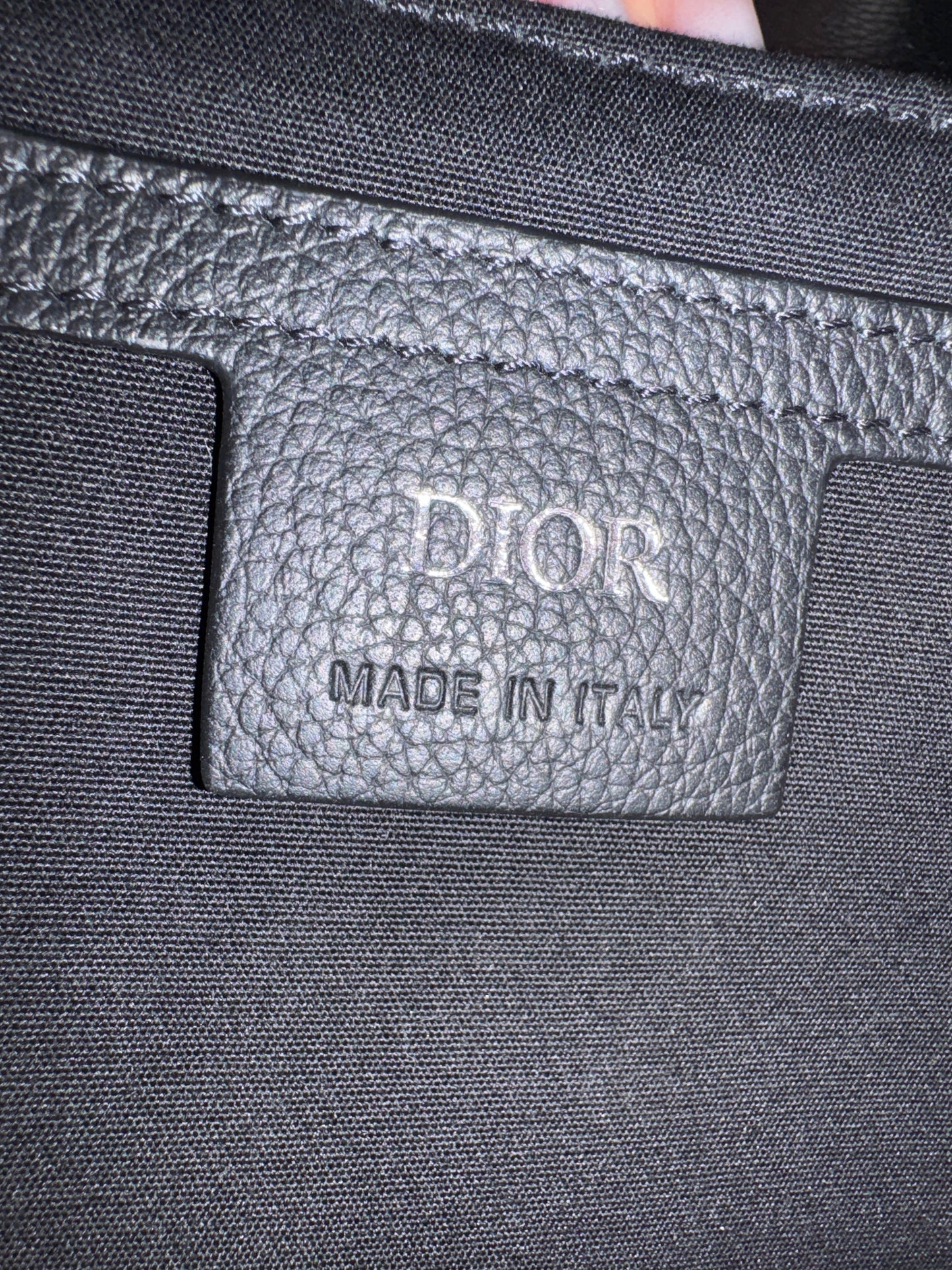 Dior Safari Oblique Mini Saddle Bag