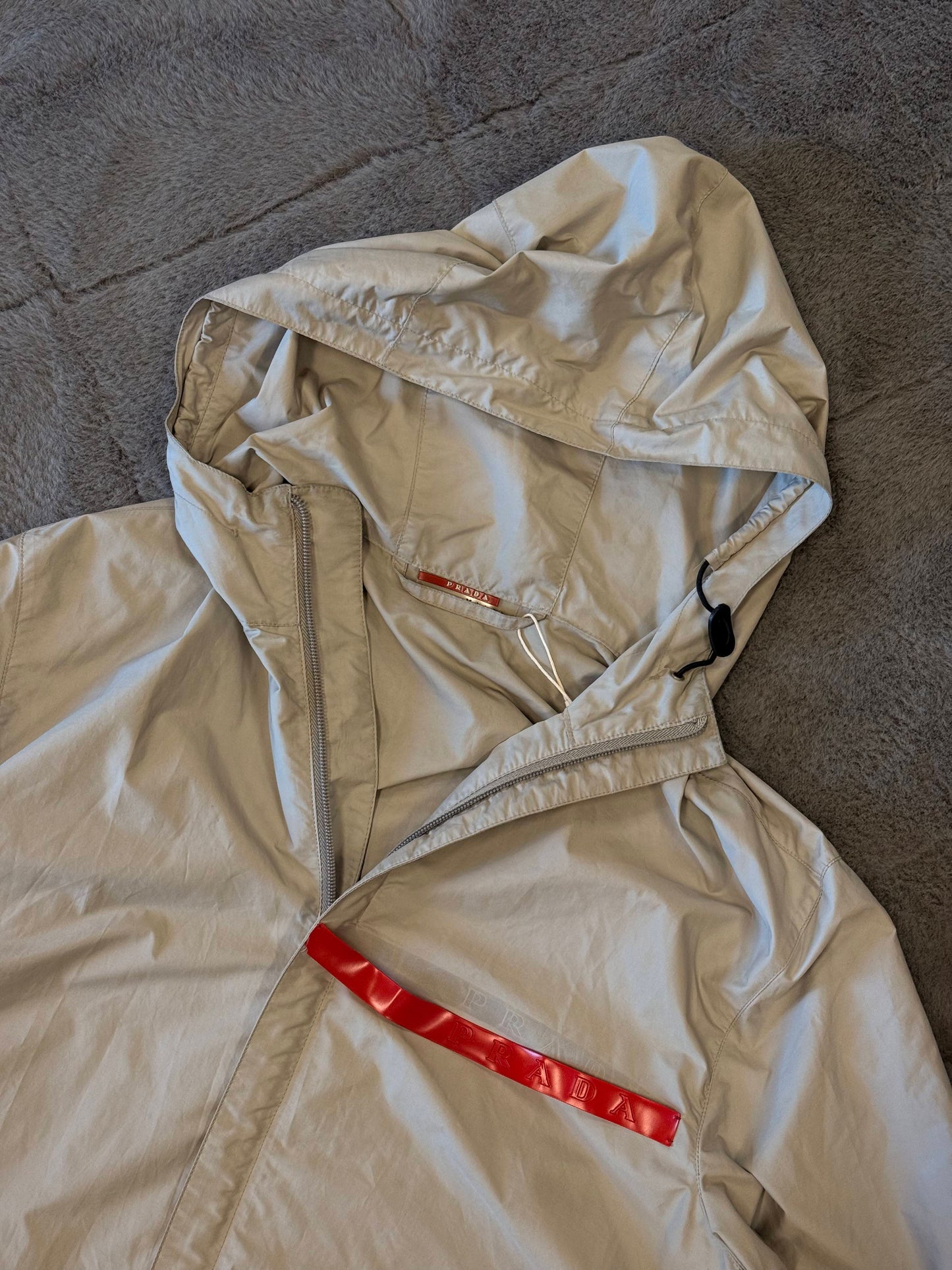 Prada Linea Rossa Technical Hooded Jacket