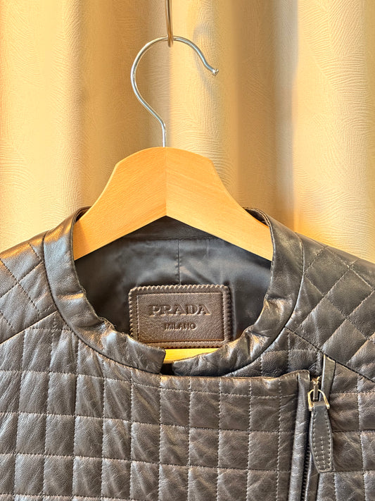 Prada Quilted Leather Jacket