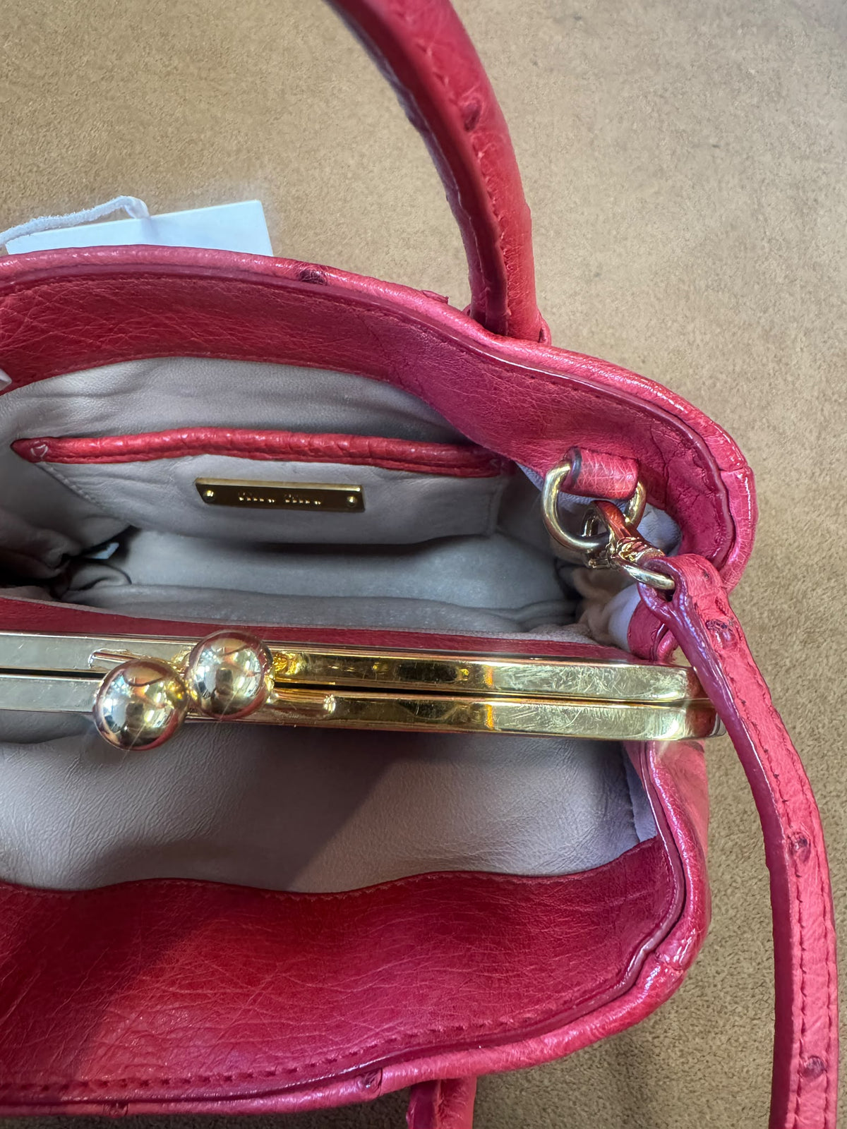Miu Miu Kiss-Lock Frame Bag