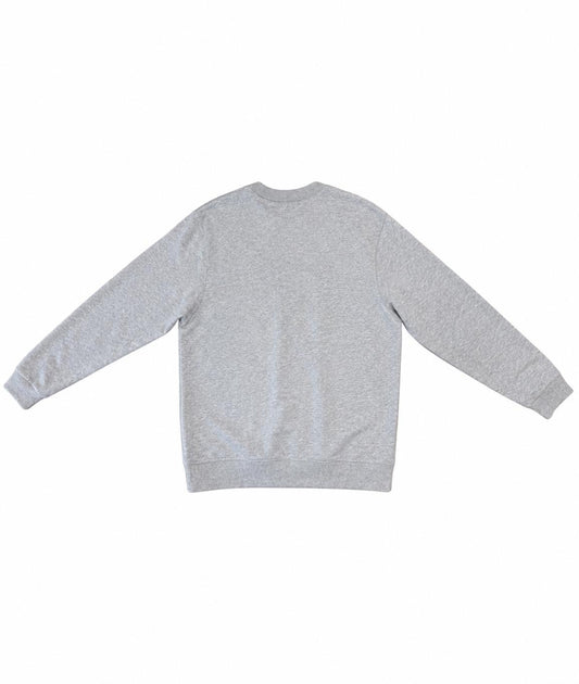 Burberry Wool Blend Sweater Logo Grey