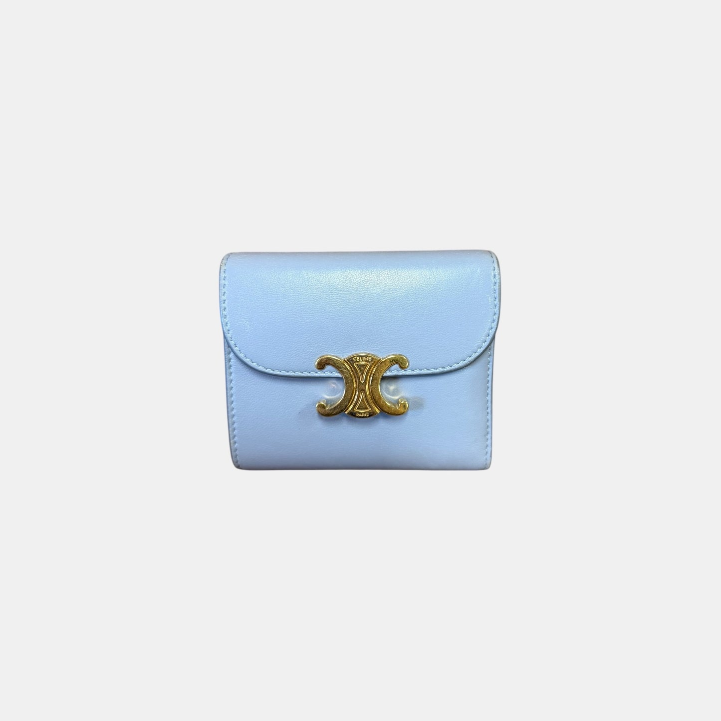 Celine Triomphe Compact Wallet