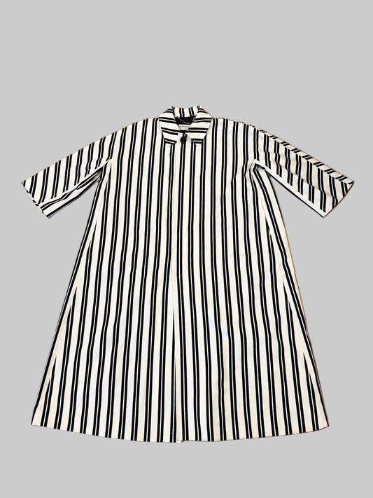 Balenciaga Paris Striped Shirt Dress