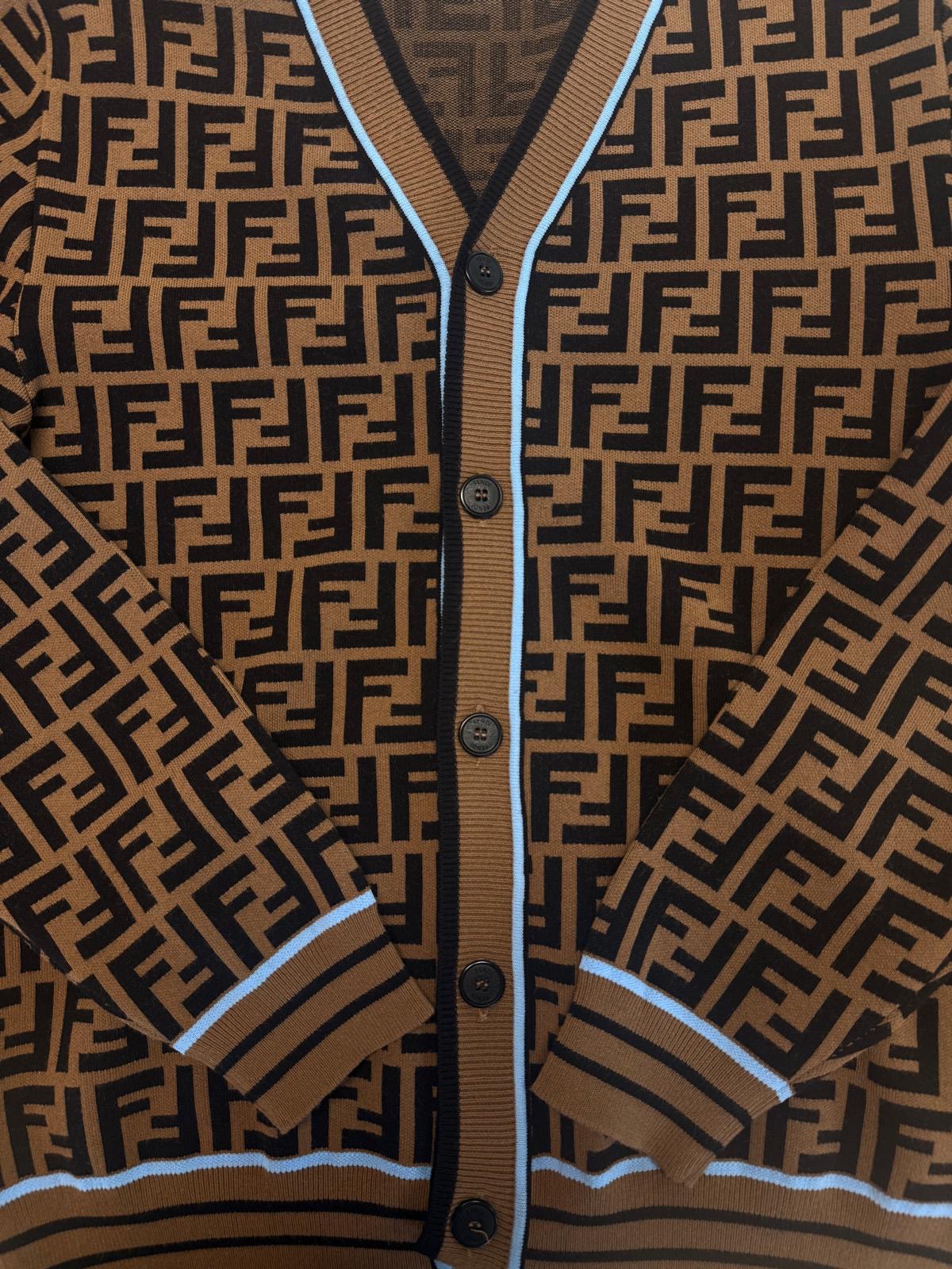 Fendi FF Logo Cardigan