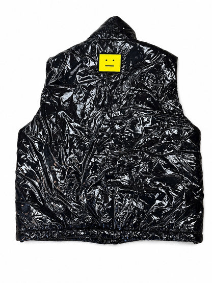 Acne Studios Patent Puffer Vest