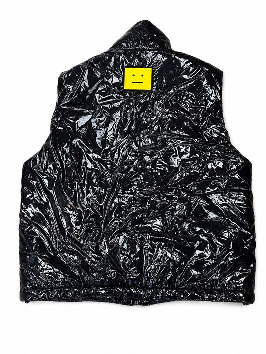 Acne Studios Patent Puffer Vest