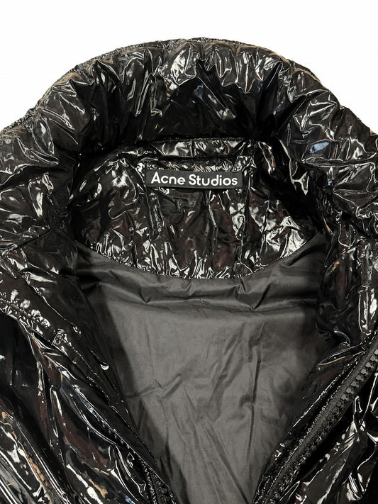 Acne Studios Patent Puffer Vest