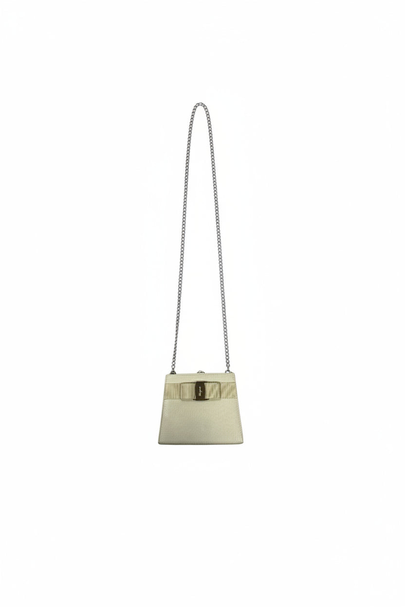 Ferragamo Vara Bow Mini Chain Bag