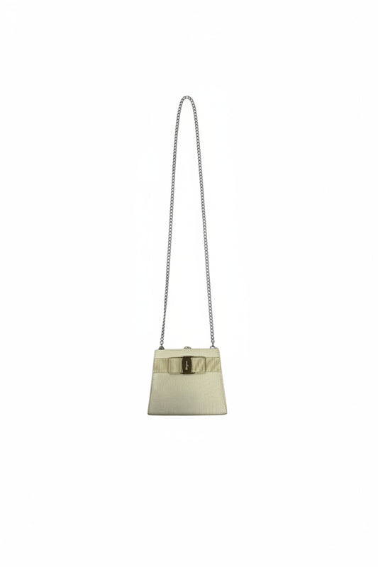 Ferragamo Vara Bow Mini Chain Bag
