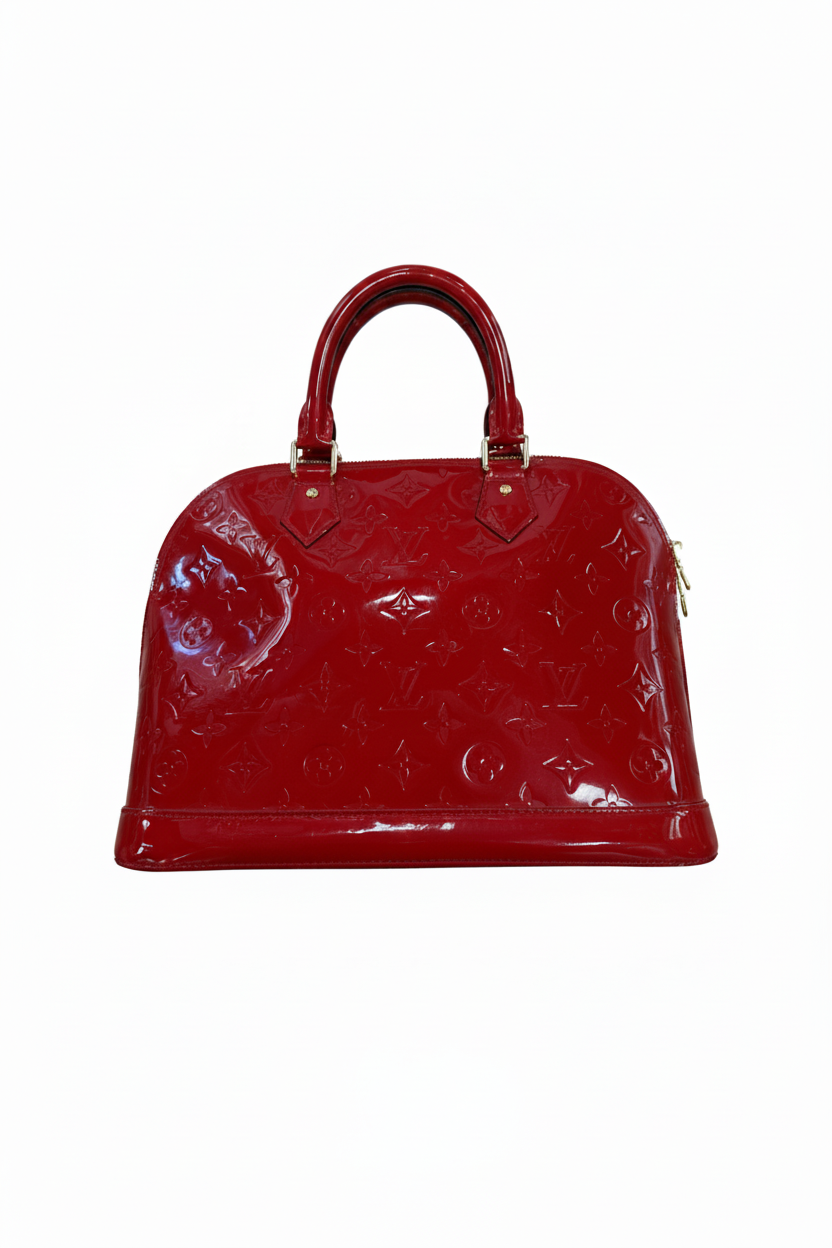 Louis Vuitton Patent Leather Alma MM
