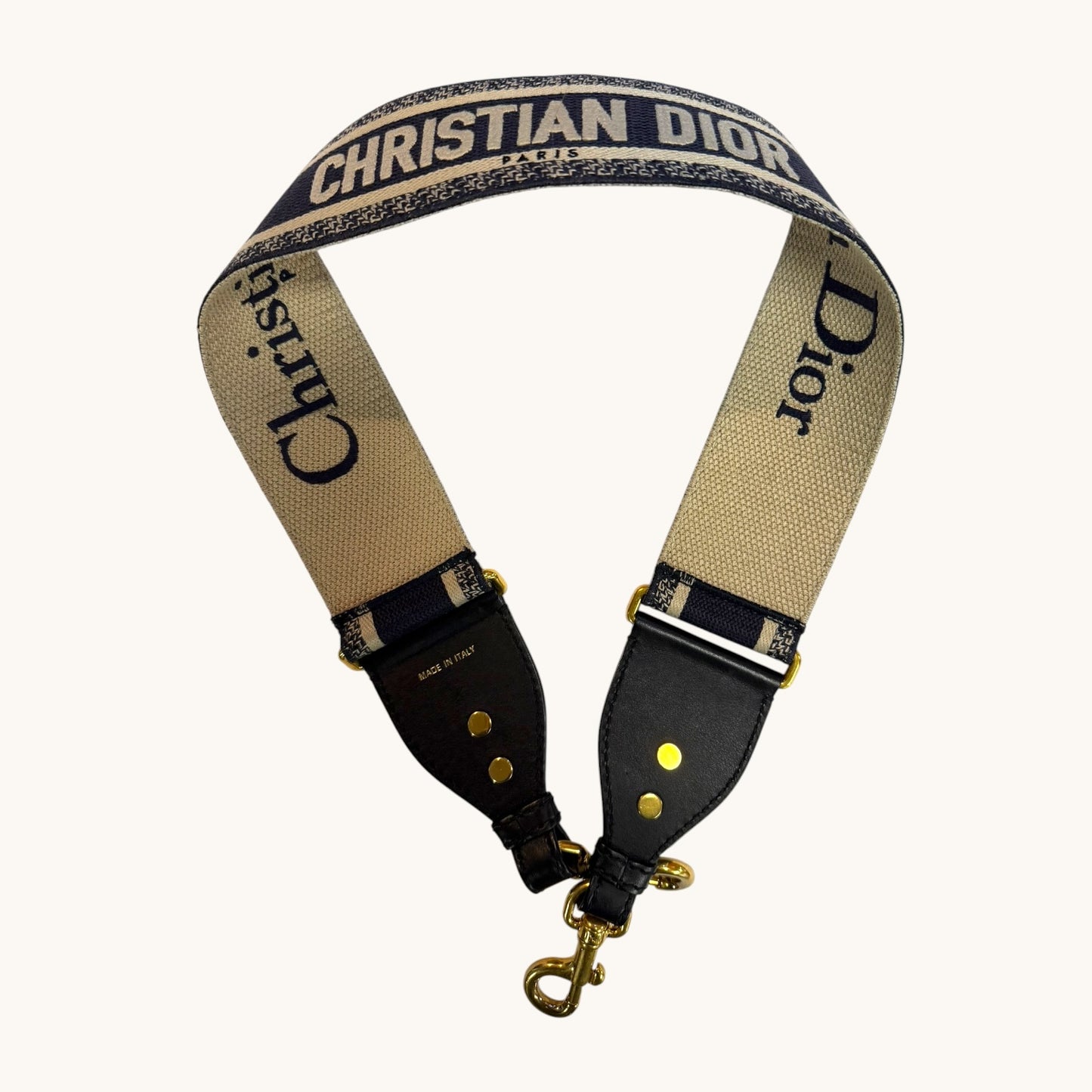 Christian Dior Jacquard Shoulder Strap