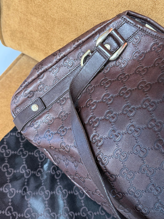 Gucci Leather Hobo Bag