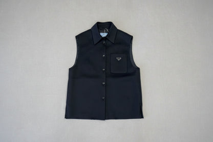 Prada Cotton Button Up Vest