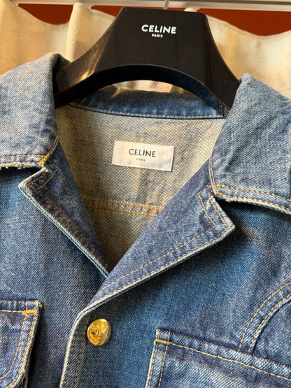 Celine Paris Denim Trucker Jacket