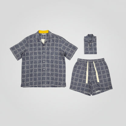 JW Anderson Monogram Shirt & Shorts Set