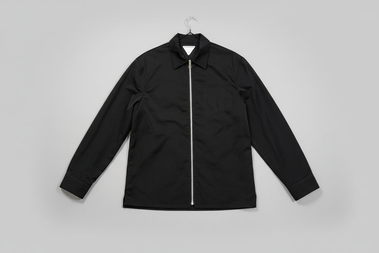 Bottega Veneta Zip-Front Shirt Jacket