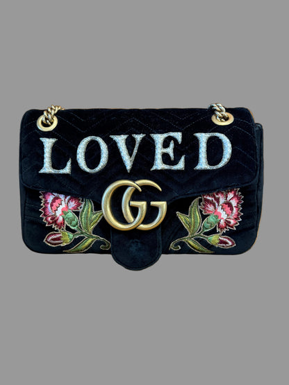 Gucci GG Marmont “Loved” Shoulder Bag