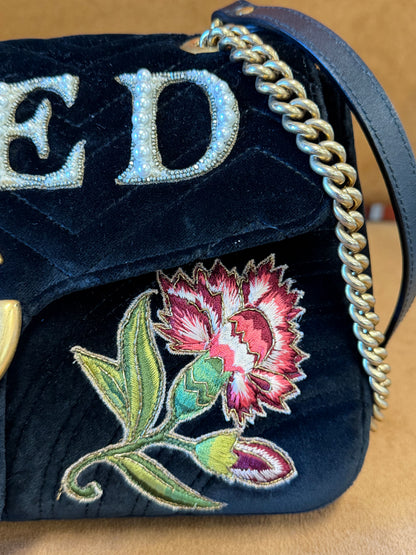 Gucci GG Marmont “Loved” Shoulder Bag