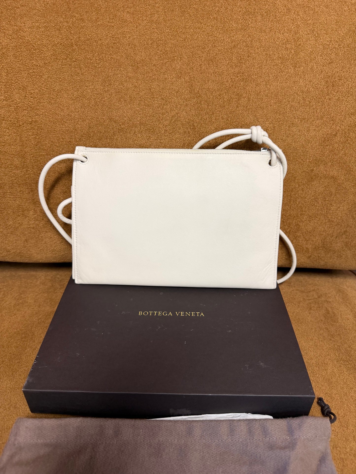 Bottega Veneta Intrecciato Double Pouch Crossbody