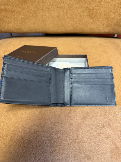 Gucci Microguccissima Leather Bi-Fold Wallet