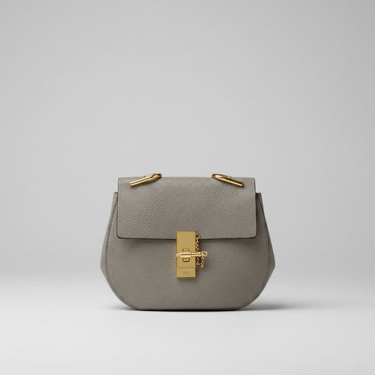 Chloé C Bag – Small, Pale Blue Calfskin Leather