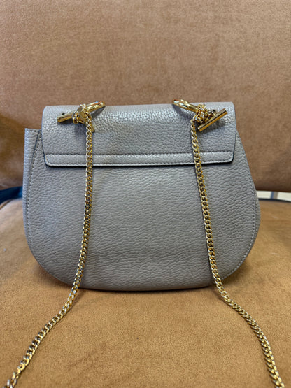Chloé C Bag – Small, Pale Blue Calfskin Leather