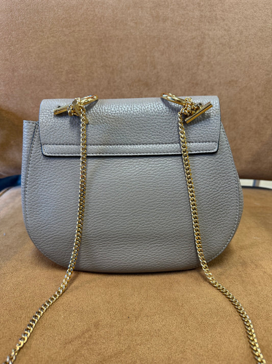 Chloé C Bag – Small, Pale Blue Calfskin Leather