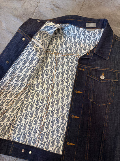 Denim Jacket Oblique Lining 'Blue'