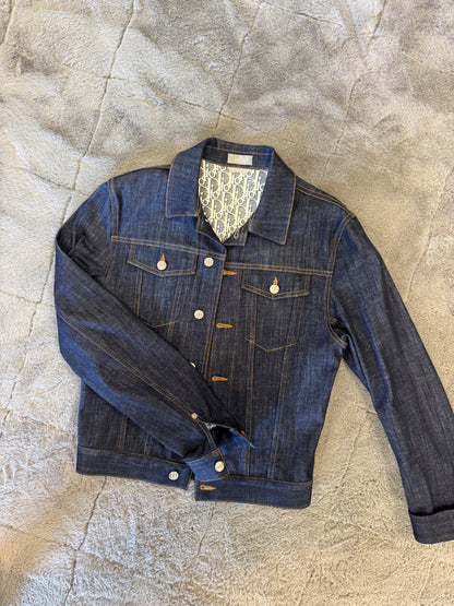 Denim Jacket Oblique Lining 'Blue'