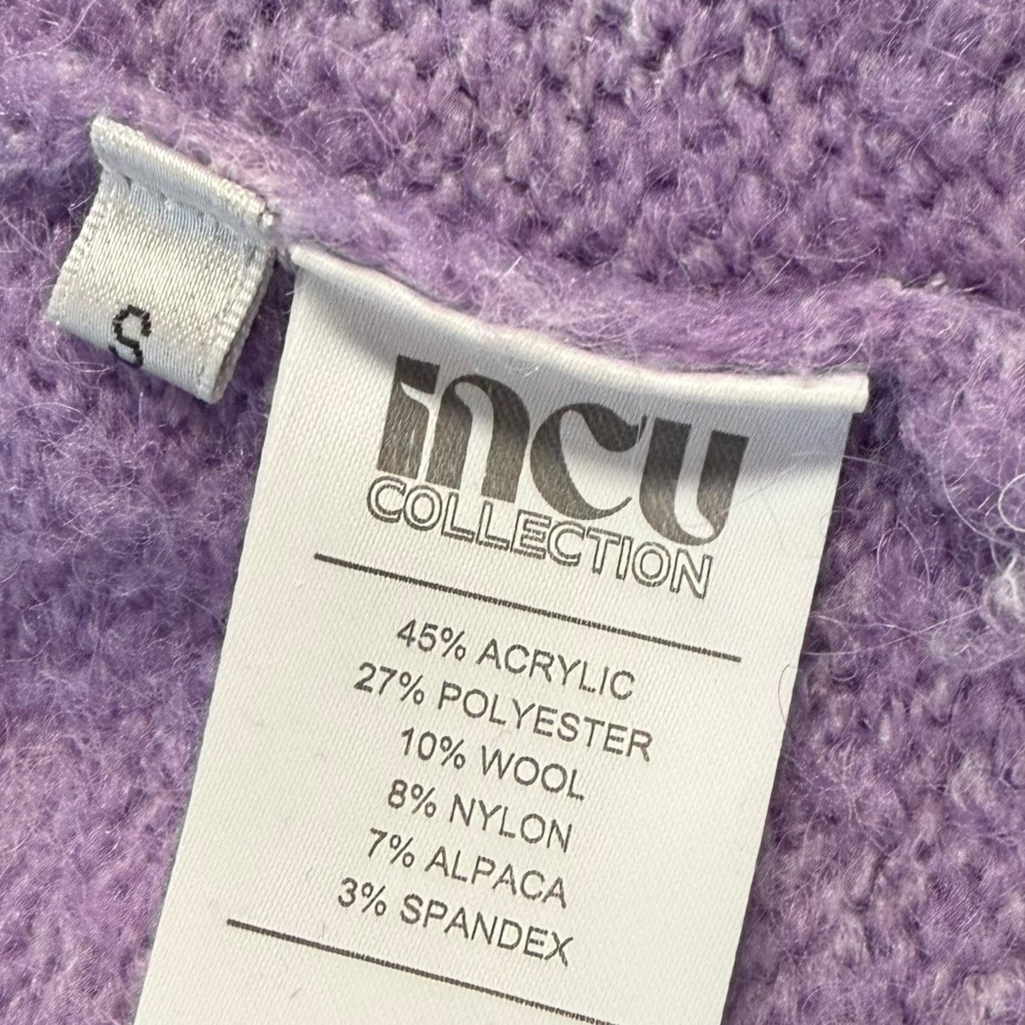 Incu Oversized V-Neck Knit Sweater