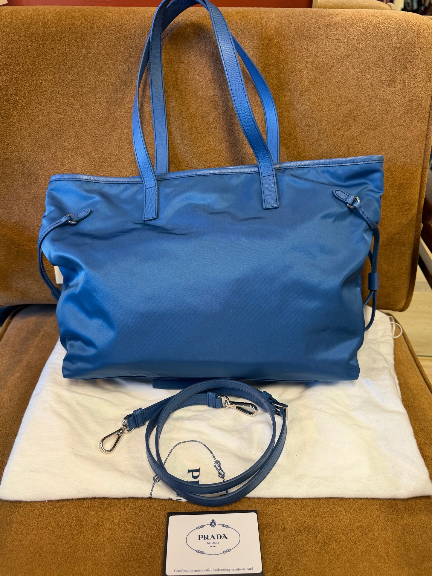 Prada Re-Nylon Large Tote Bag