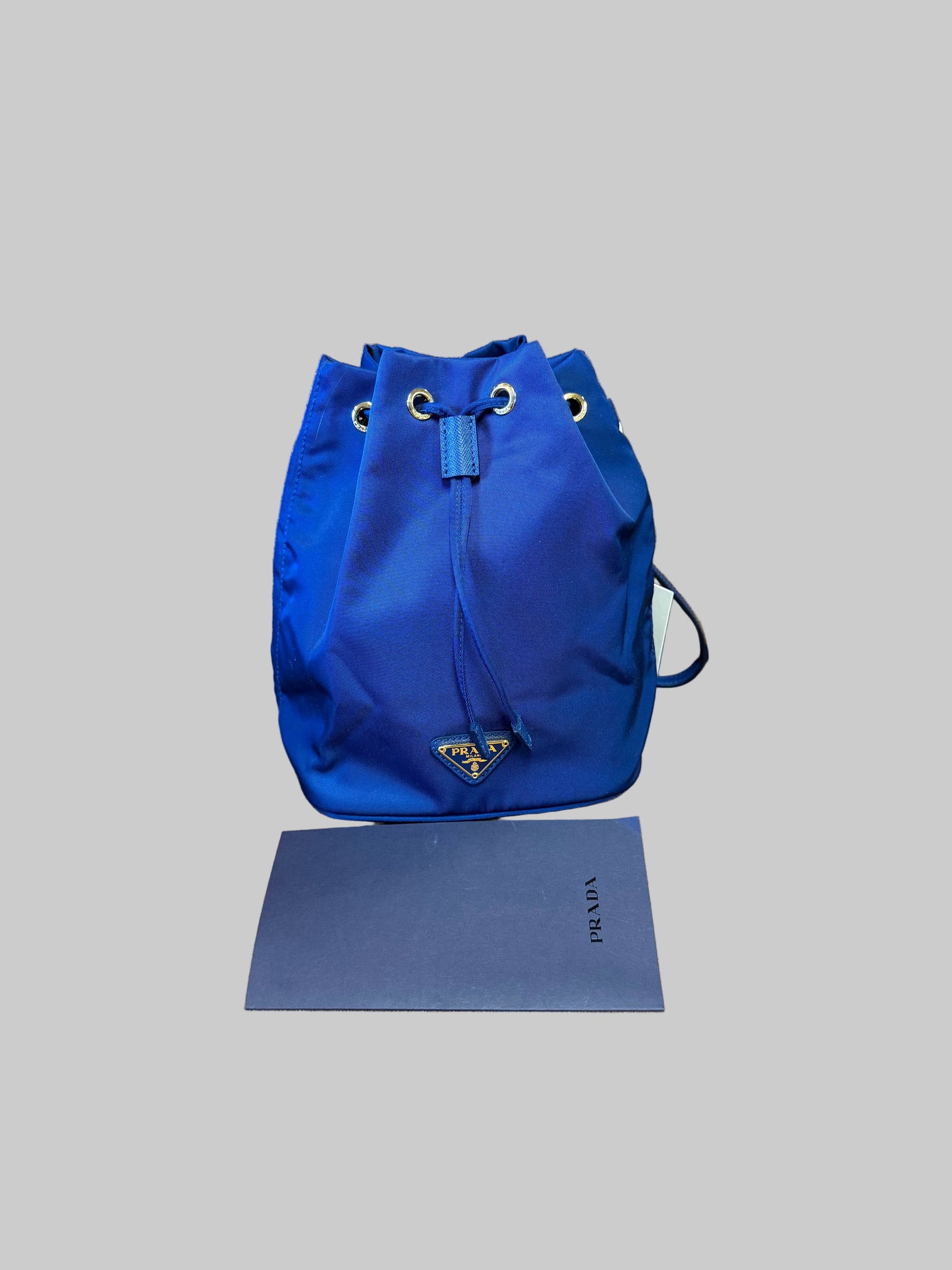 Prada Re-Nylon Drawstring Bucket Bag