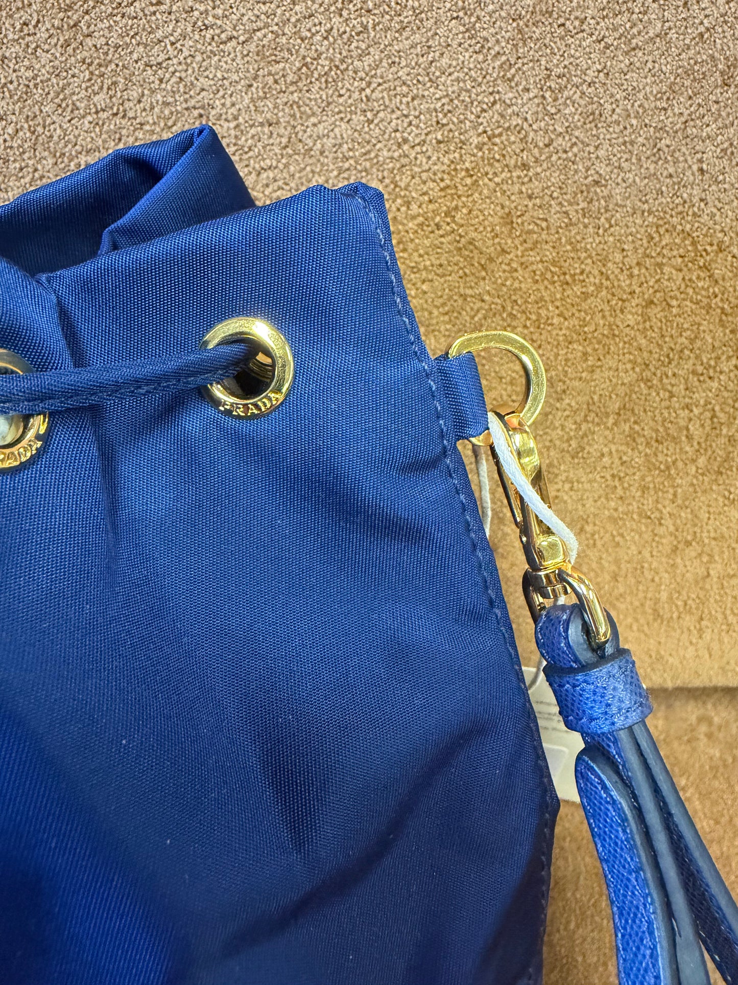 Prada Re-Nylon Drawstring Bucket Bag
