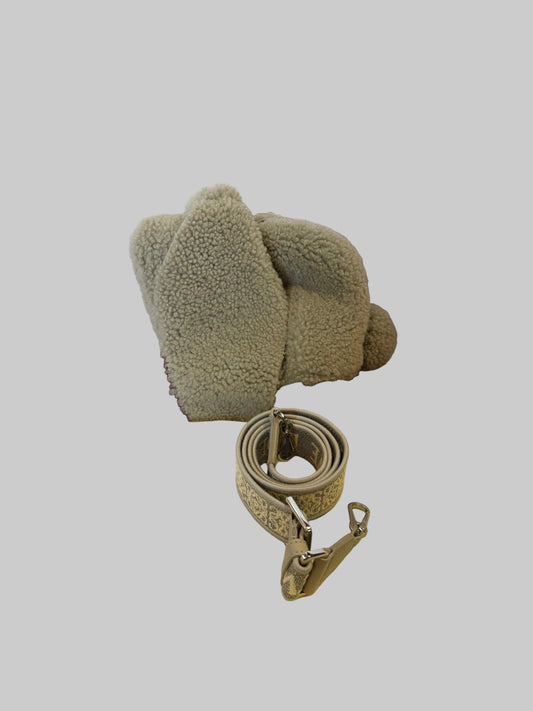 Loewe shearling/bunny bag