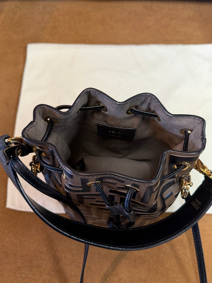 Fendi Mon Trésor Mini Bucket Bag