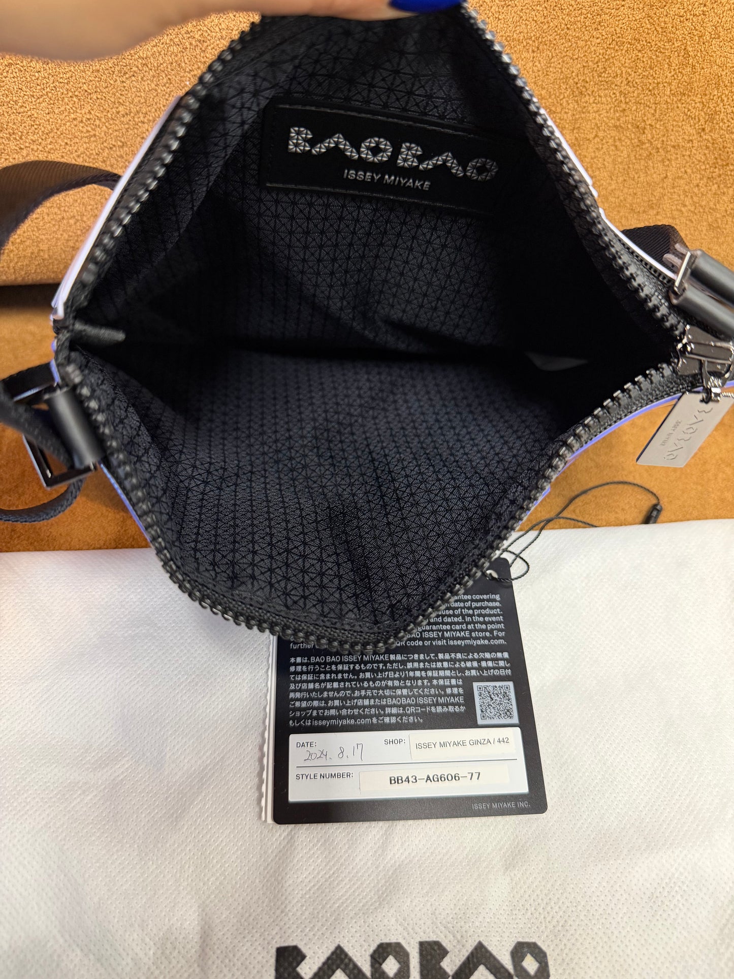 Issey Miyake Bao Bao Lucent Crossbody Bag