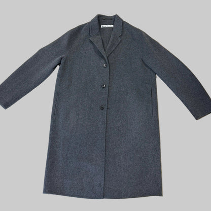 Acne Studios Single-Breasted Wool Overcoat