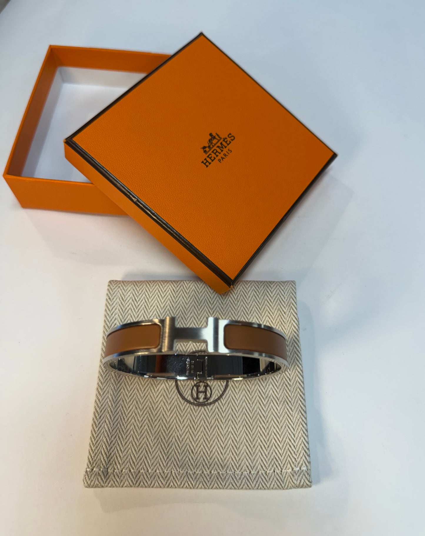 Hermes Men's Clic H Bracelet