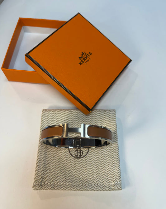 Hermes Men's Clic H Bracelet