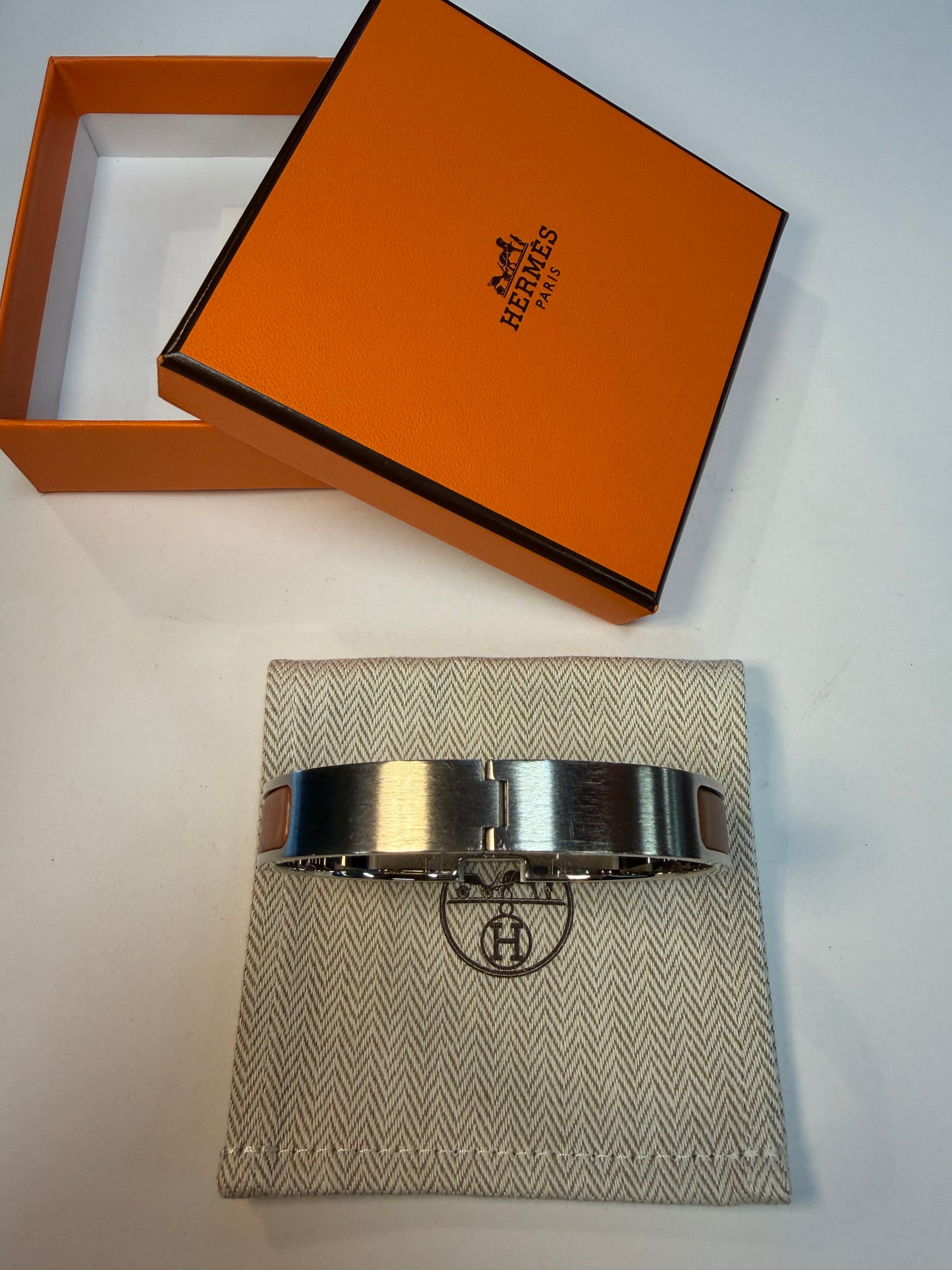 Hermes Men's Clic H Bracelet